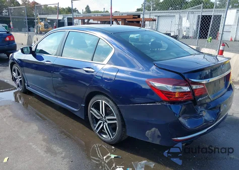 2017 Honda Accord Sport из США, поврежденный, VIN 1HGCR2F5XHA076172